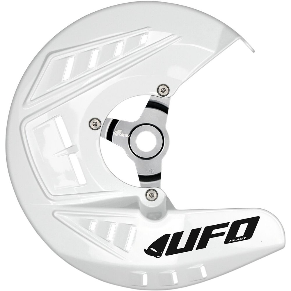 UFO Bremsscheibenabdeckung passend für KTM SX/SX-F/EXC 15-22 weiss