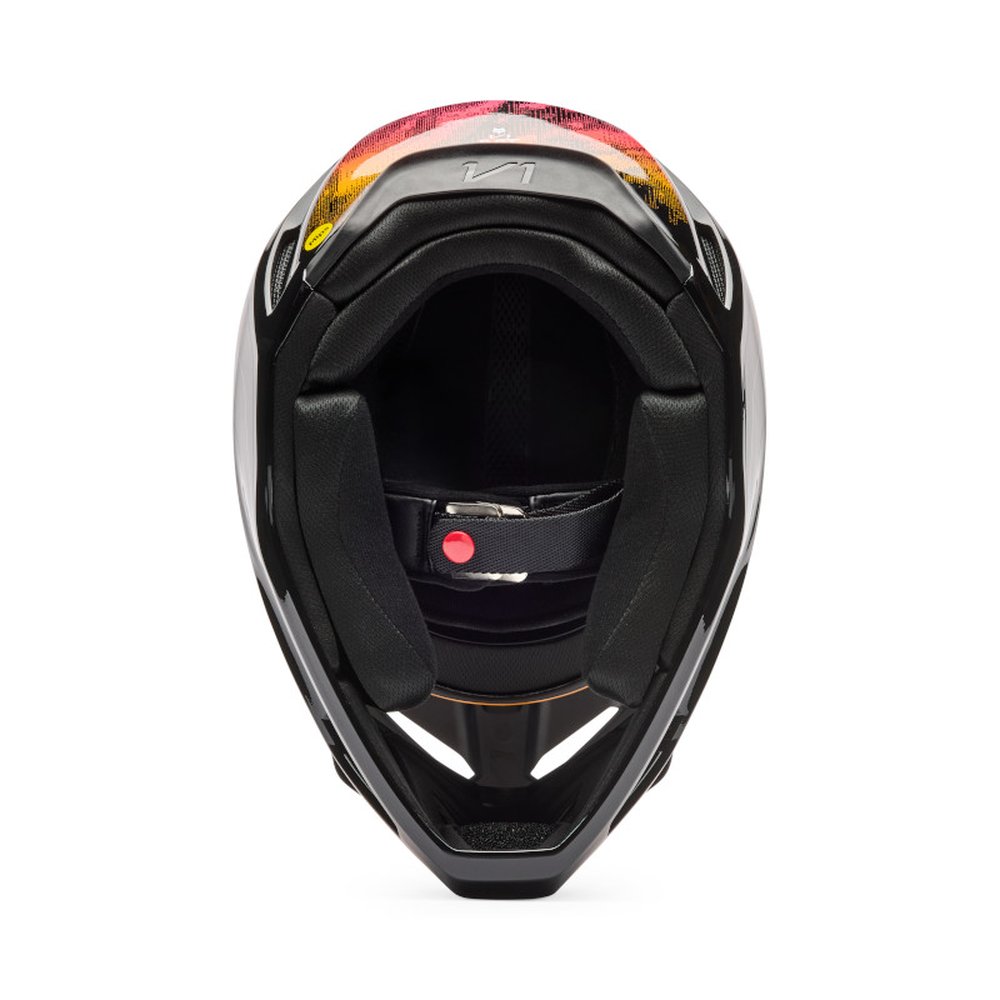 FOX YOUTH V1 KAIROS HELMET Motocross Helm für Kinder Tangerine