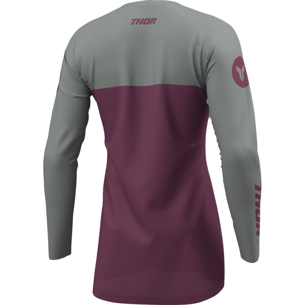 THOR Ridemode Menace Frauen Jersey lila/grau