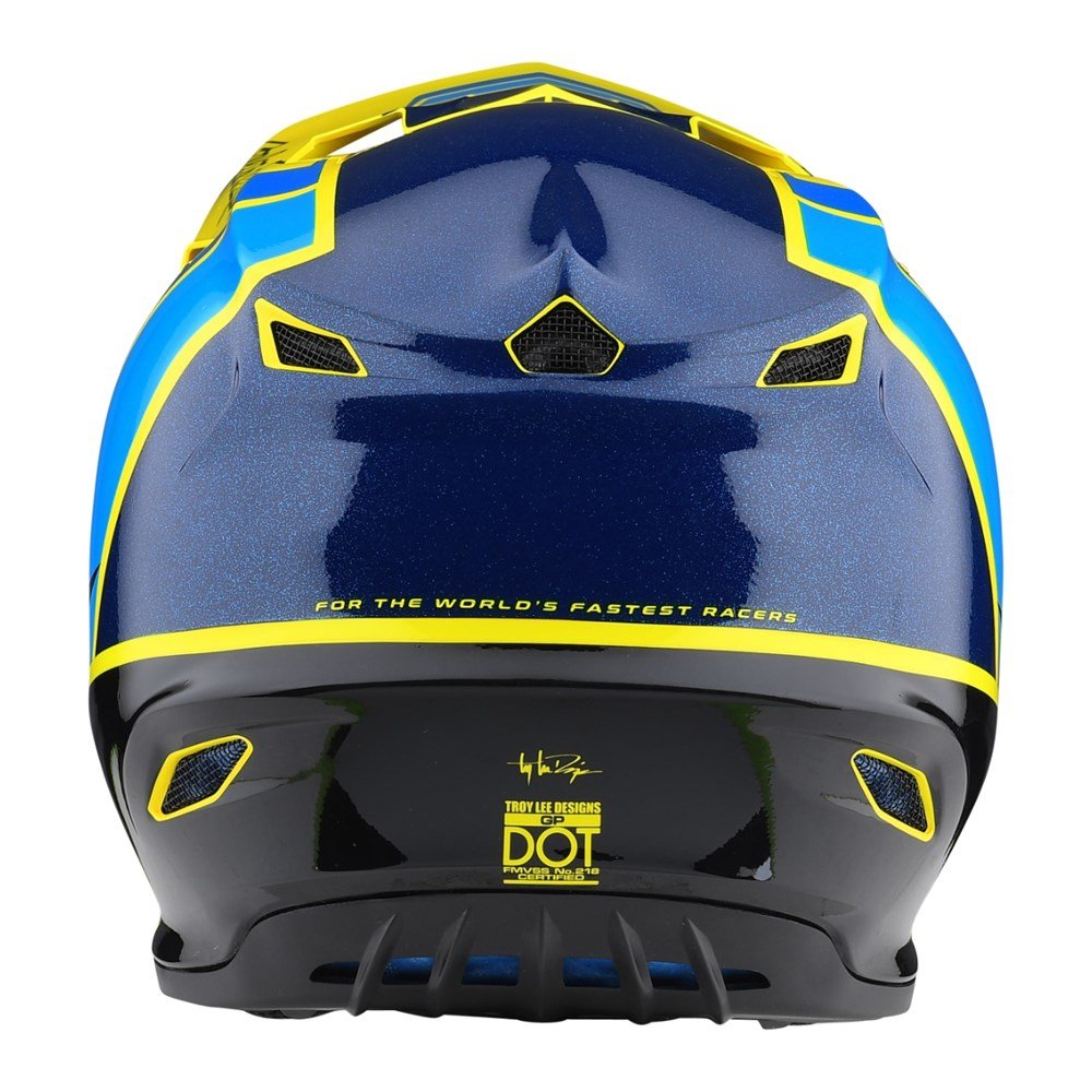 TROY LEE DESIGNS GP Nova Motocross Kinder Helm neon gelb