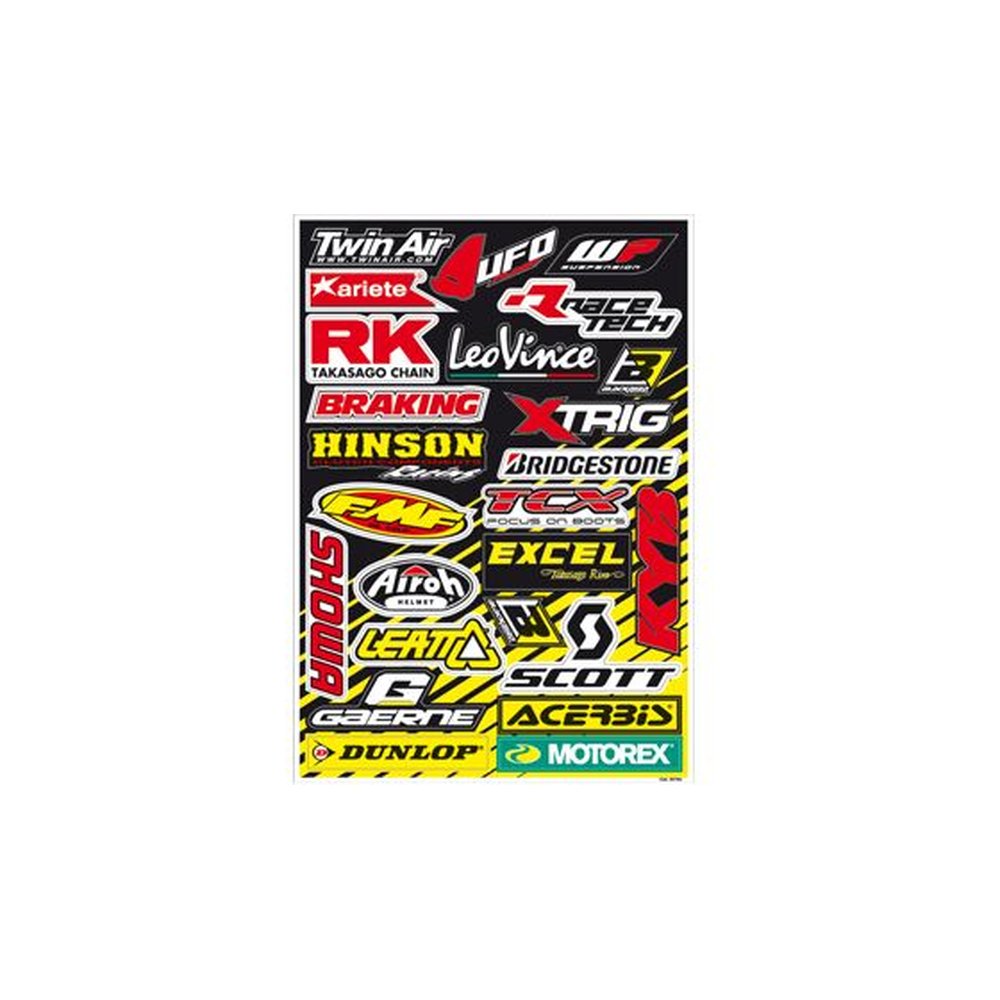 BLACKBIRD RACING Decal Logo Aufkleber-Set A