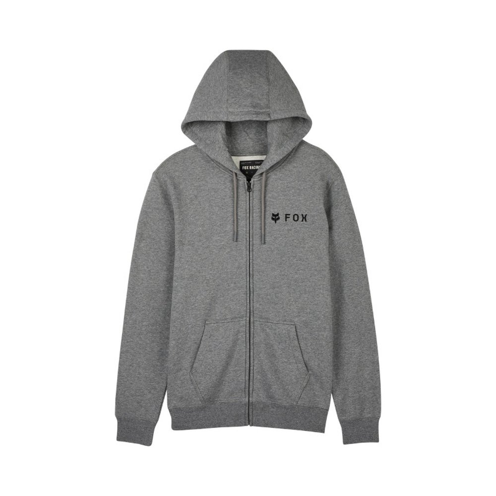 FOX ABSOLUTE FLEECE ZIP Hoodie Kapuzen Pullover Heather Graphite