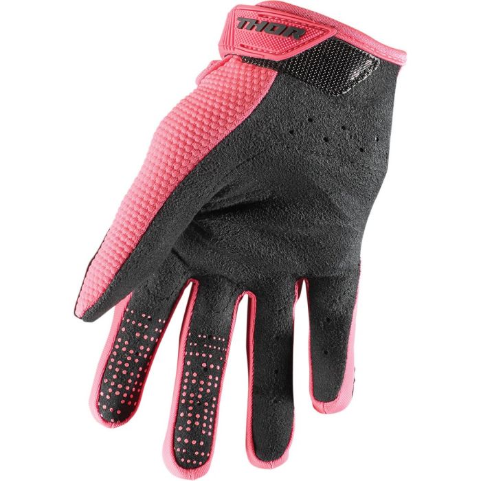THOR Spectrum Frauen MX MTB Handschuhe schwarz pink