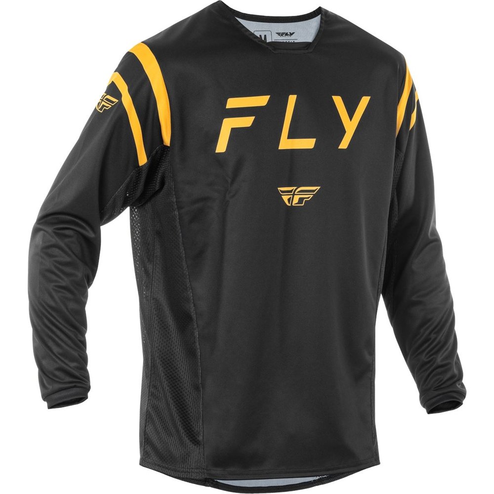 FLY Kinetic Jersey Center schwarz/gold FLY Kinetic Jersey Center schwarz/gold