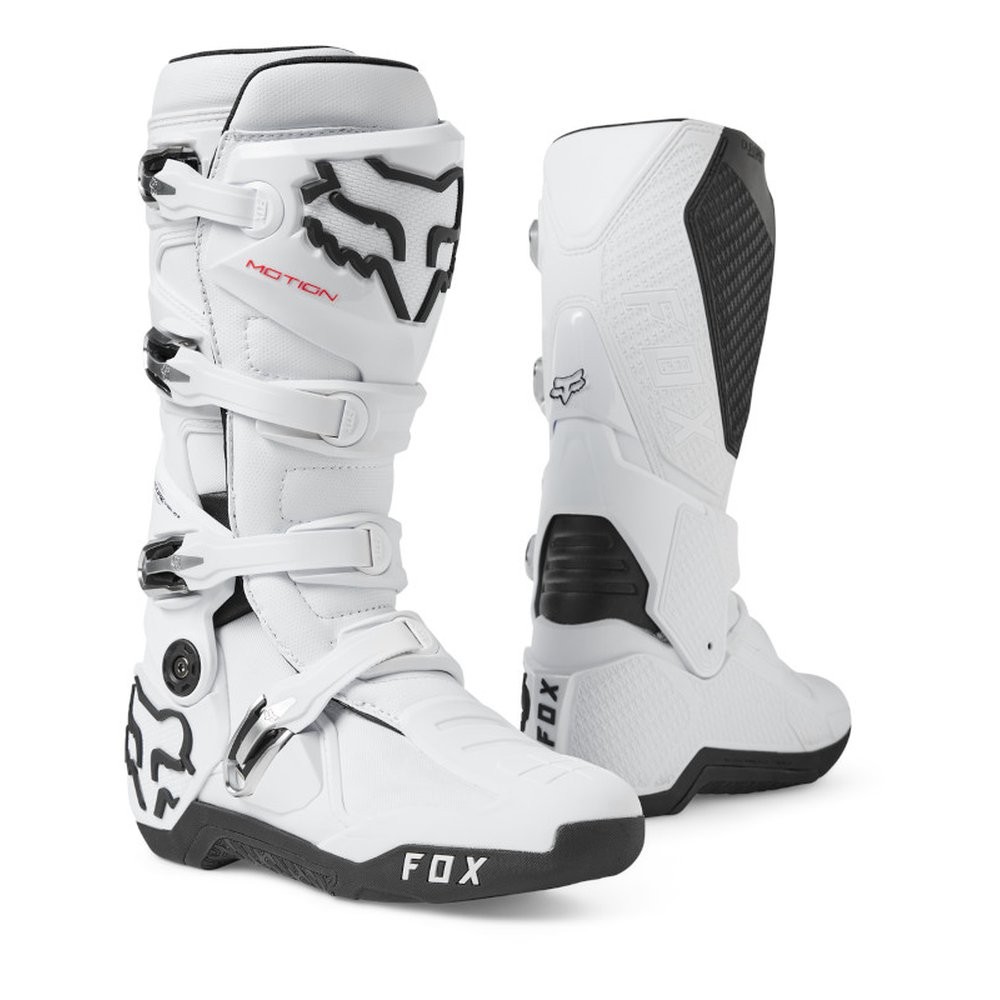 FOX MOTION BOOT Motocross Stiefel Weiss