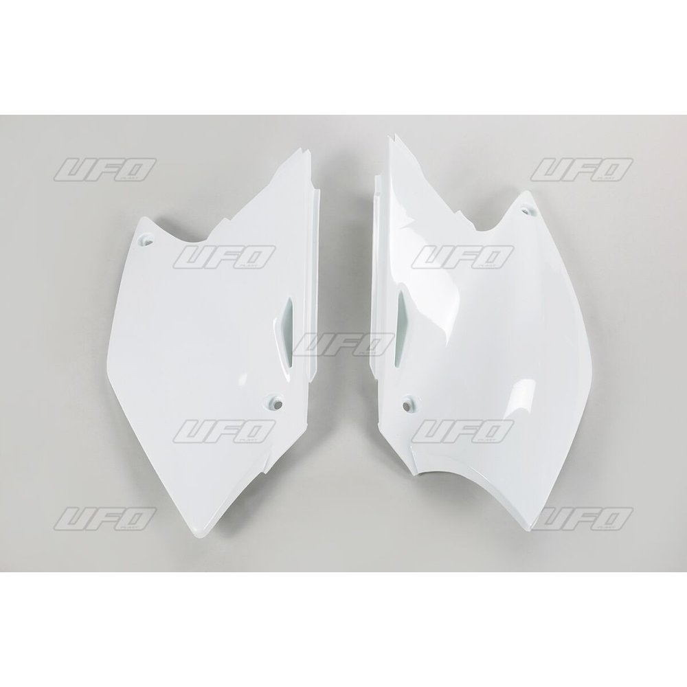 UFO Seitenteile Suzuki RMZ250 04-06 weiss