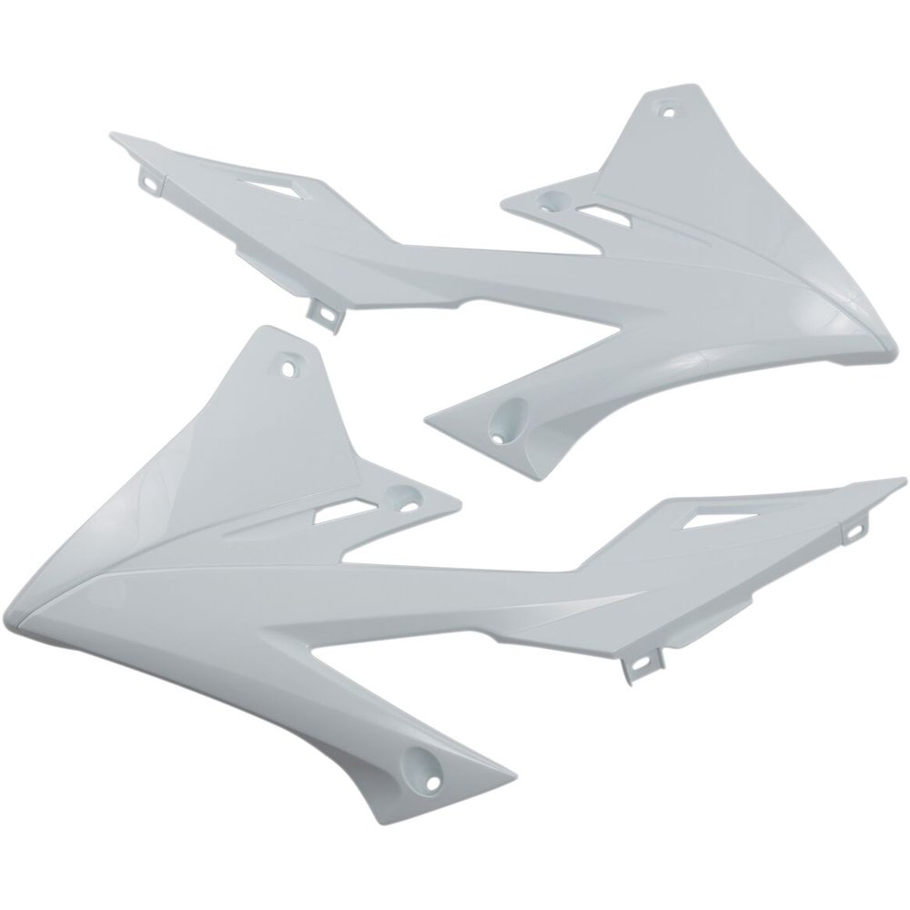 UFO Kühlerschutz Suzuki RMZ450 18- weiss