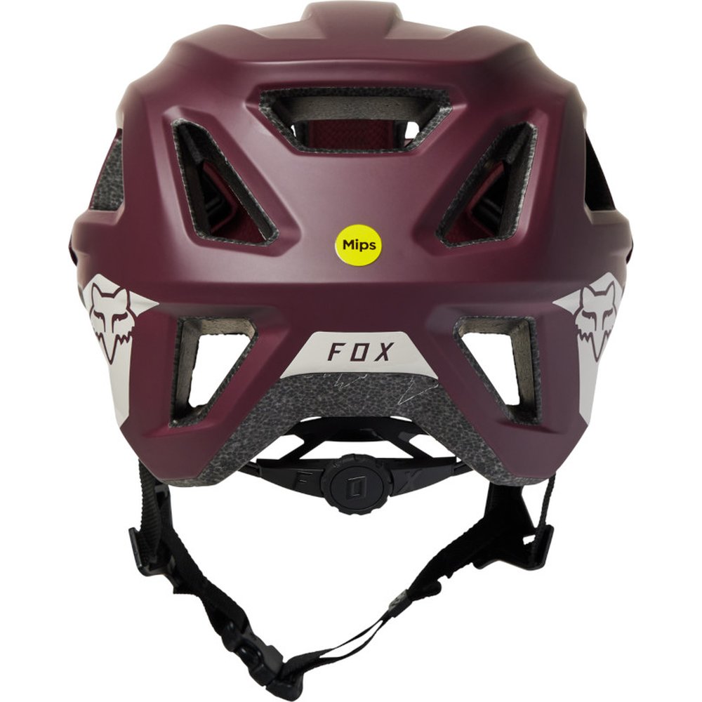 FOX MAINFRAME HELMET TRVRS MTB Helm Dark Maroon