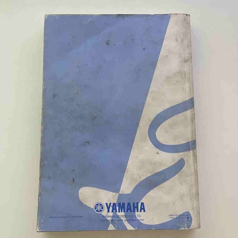 YAMAHA YZ125 (V) 2006 1C3-28199-31 Motorrad-Handbuch gebraucht
