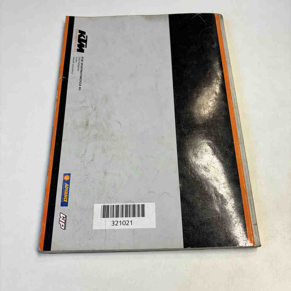 KTM 640 LC4 SMC 2002 321021 Motorrad-Handbuch gebraucht