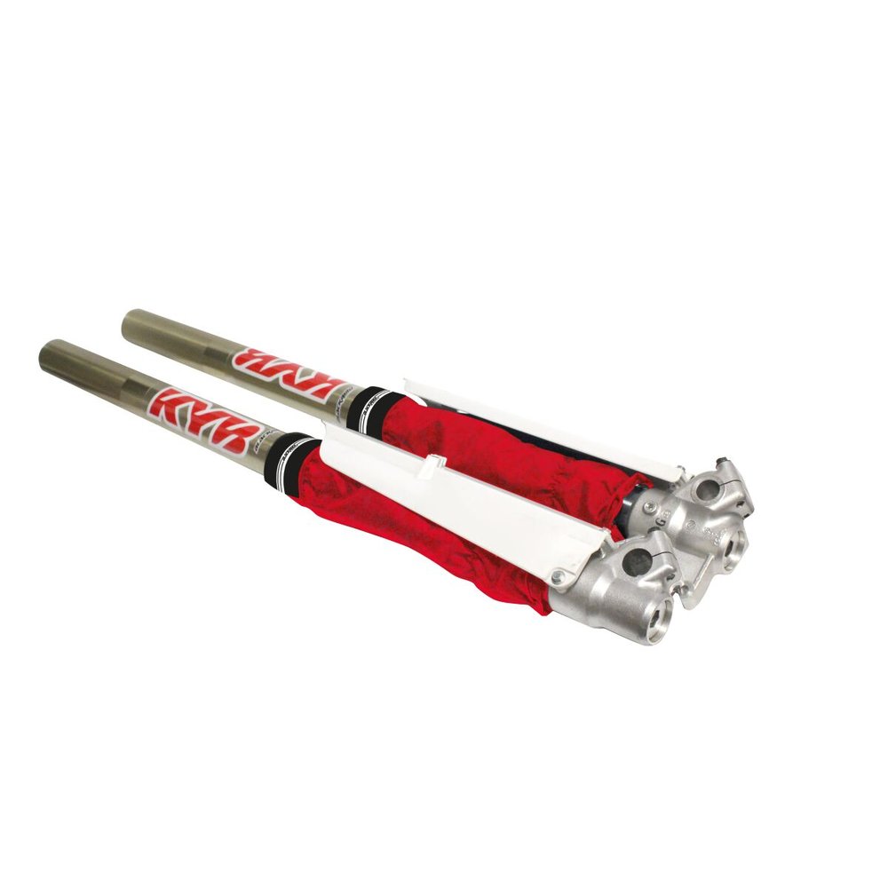 BLACKBIRD RACING Fork Boots Gabelschutz lang rot