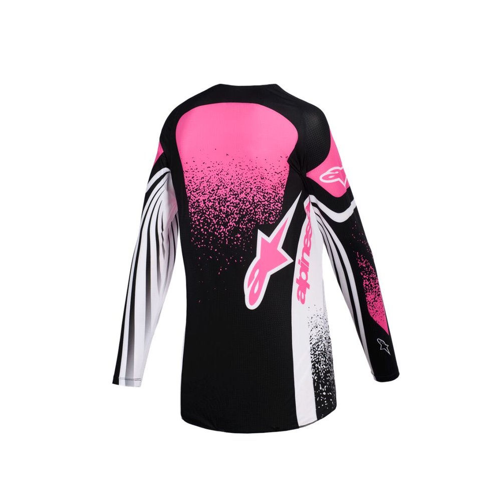 ALPINESTARS 4W Techstar Nomur Frauen Jersey schwarz/weiss/Fuchsia