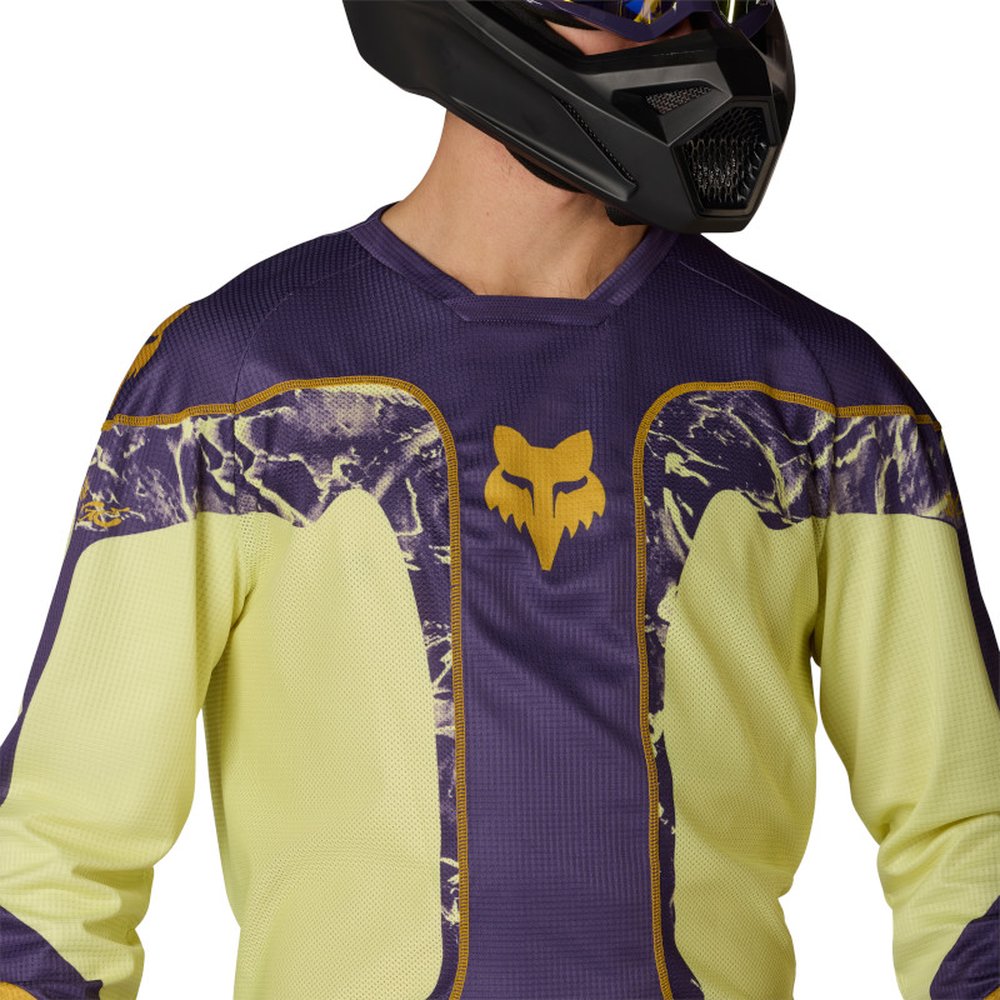 FOX 180 IMAGE PRINT JERSEY Pear Gelb