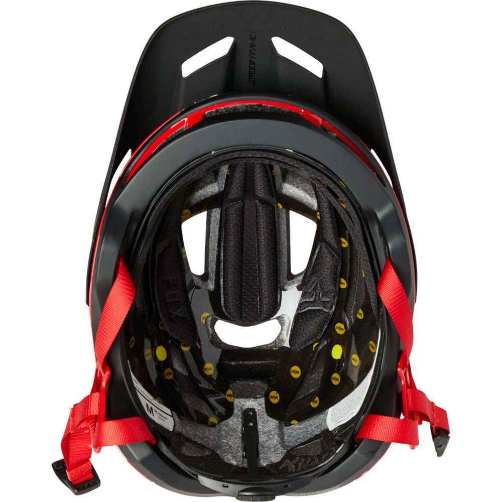 FOX SPEEDFRAME PRO HELMET MTB Helm Schwarz/Red
