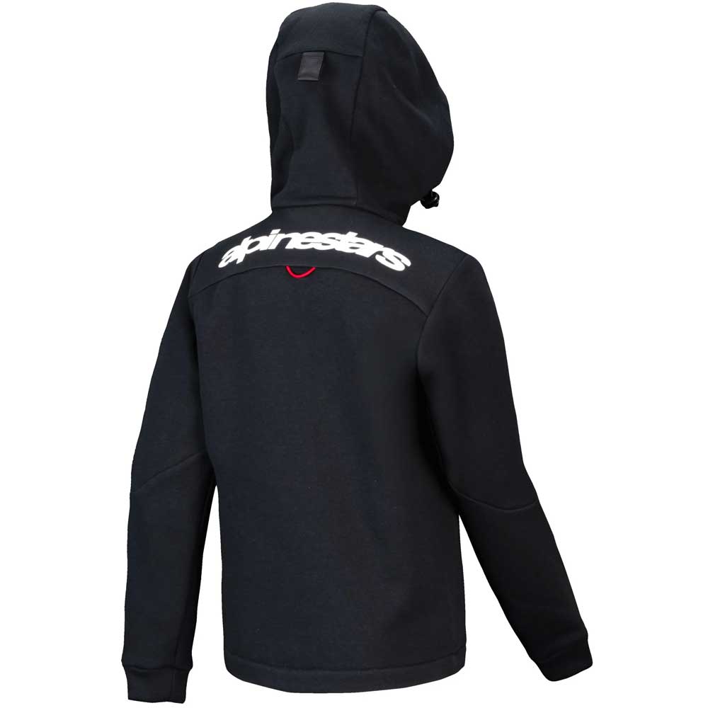 ALPINESTARS Racer Youth MX Fleece Kinder Zip-Hoodie schwarz