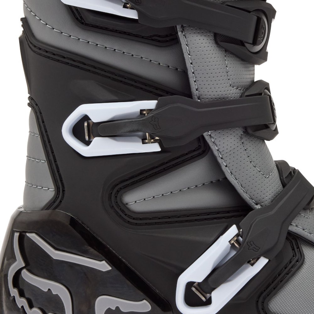 FOX YOUTH COMP CORE BOOT Motocross Stiefel für Kinder Schwarz/Grau