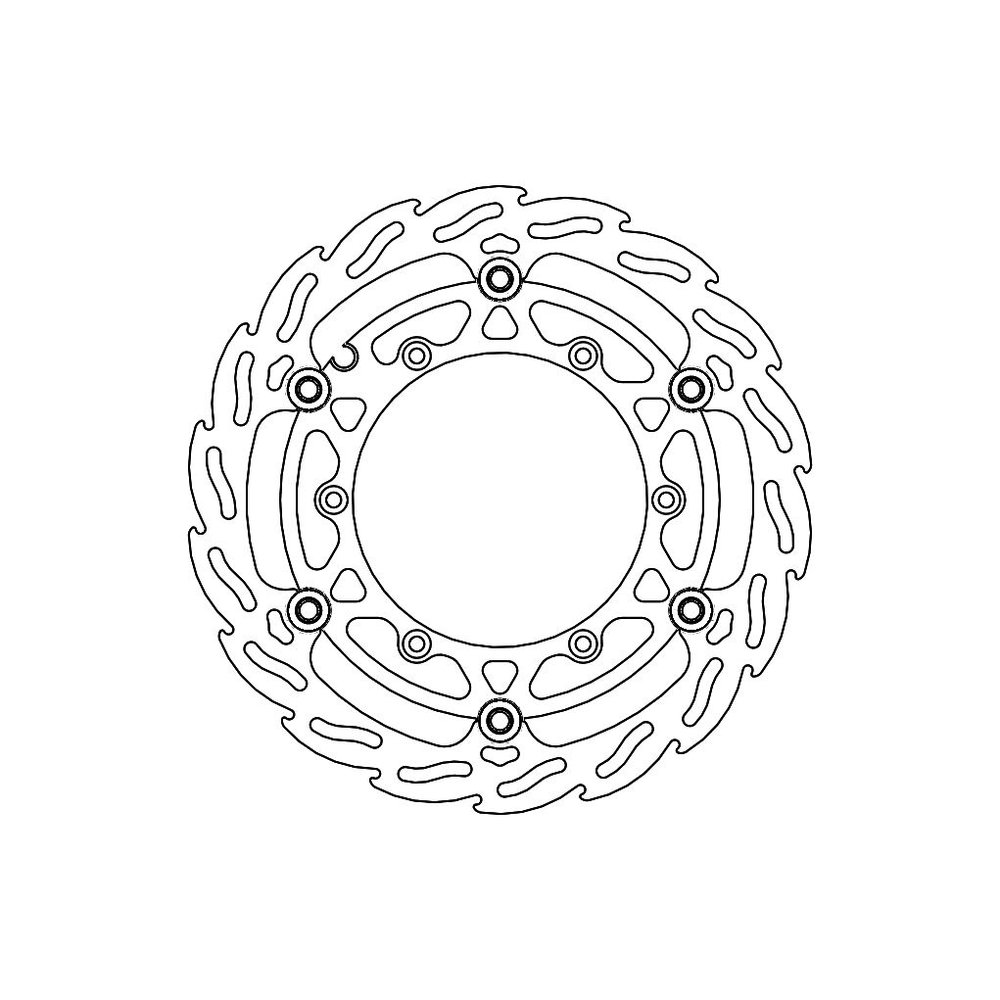 MOTO-MASTER Bremsscheibe Flame vorne