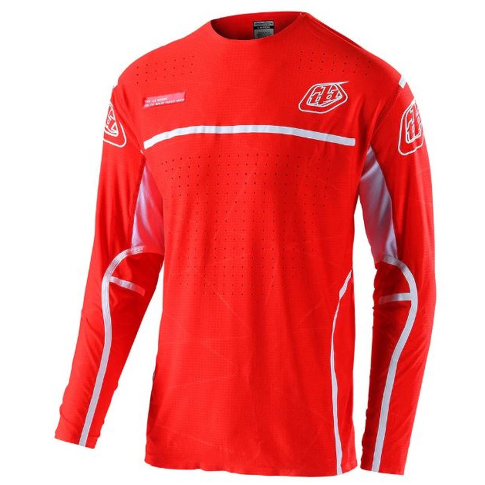 TROY LEE DESIGNS SE Ultra Lines Jersey rot weiss