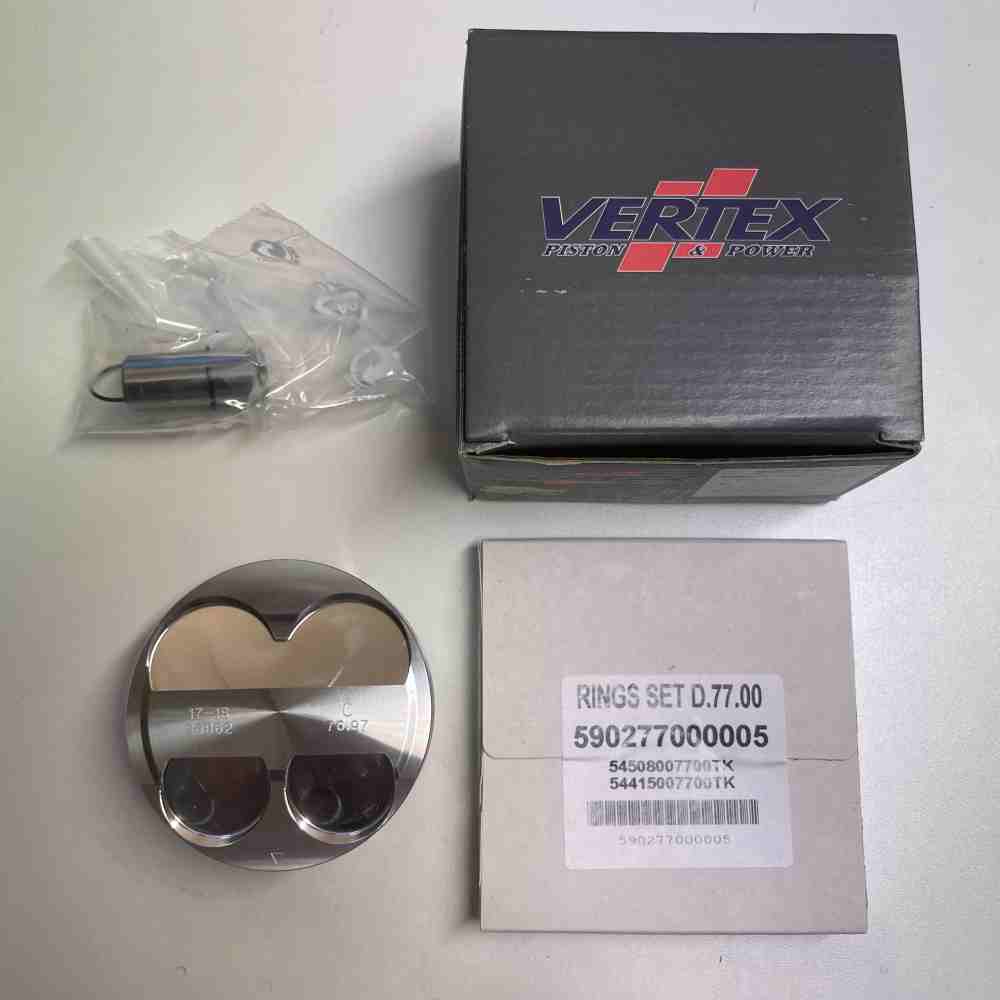 VERTEX 24020C Kolbensatz passend für Kawasaki KX250F 15-16 76,97mm Size C