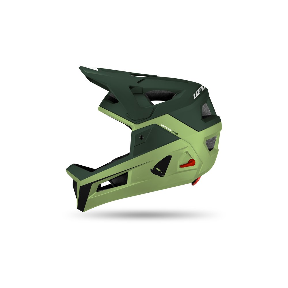 UFO Defcon-Two MTB Helm grün