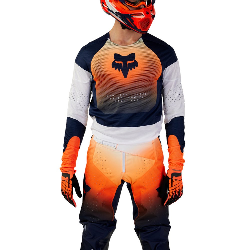 FOX 360 REVISE JERSEY Navy Blau/Orange