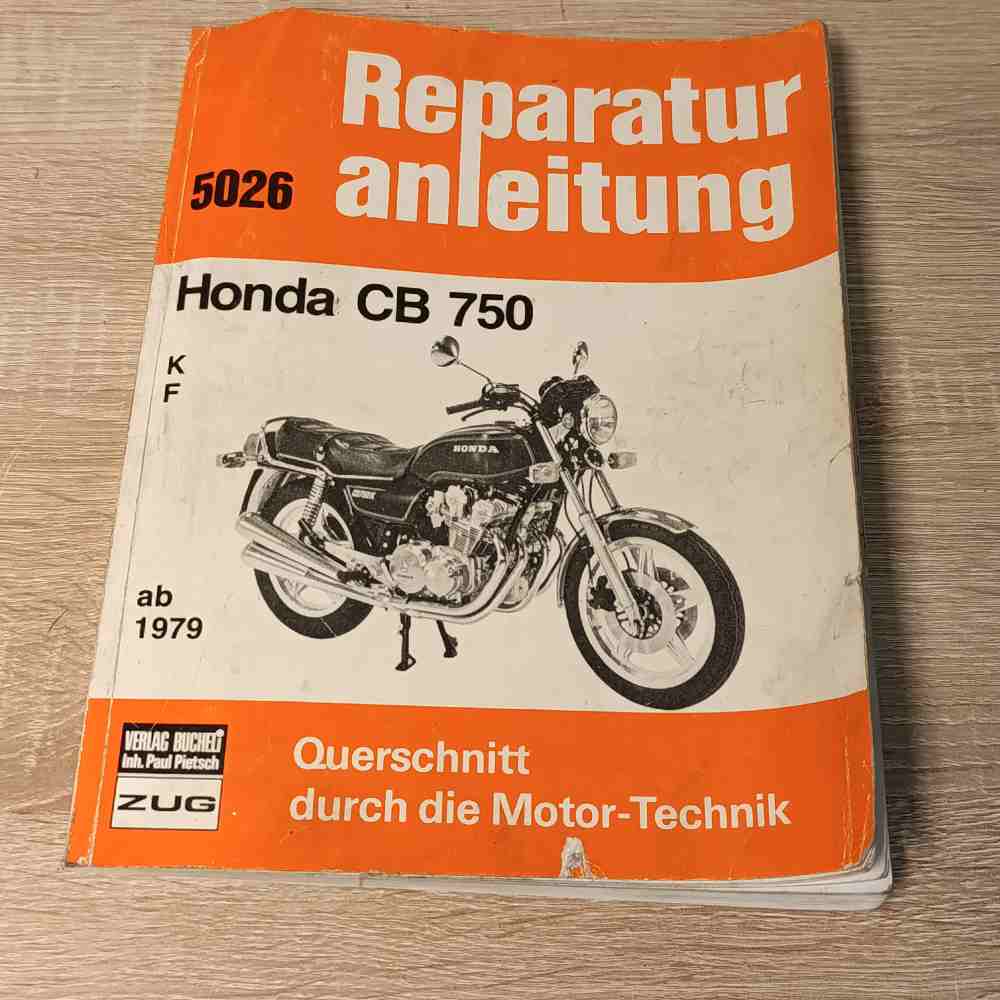 HONDA CB 750 K/F 1979 1982 3-7168-1576-4 Motorrad-Handbuch gebraucht