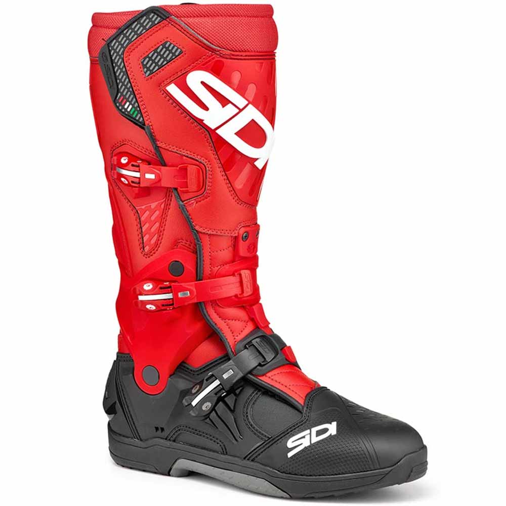 SIDI Crossair Motocross Stiefel schwarz rot