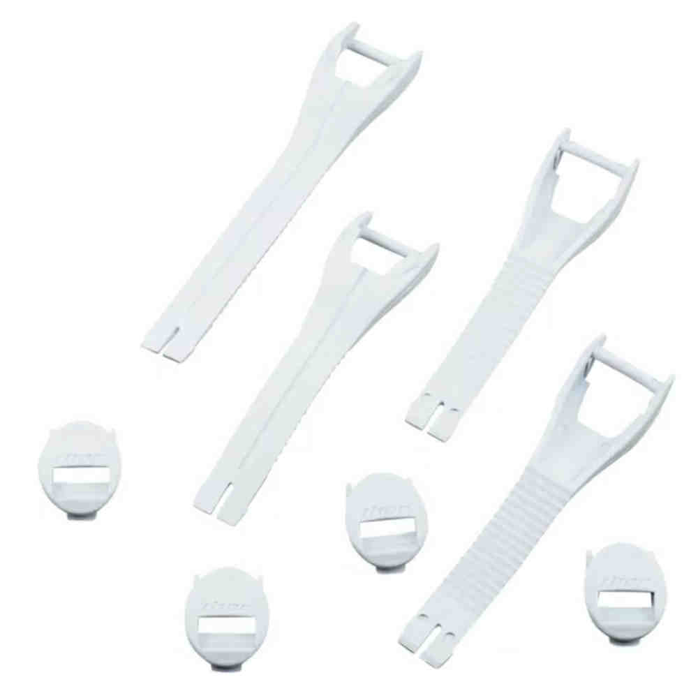 THOR Straps-Set Blitz XP Frauen MX Stiefel weiss