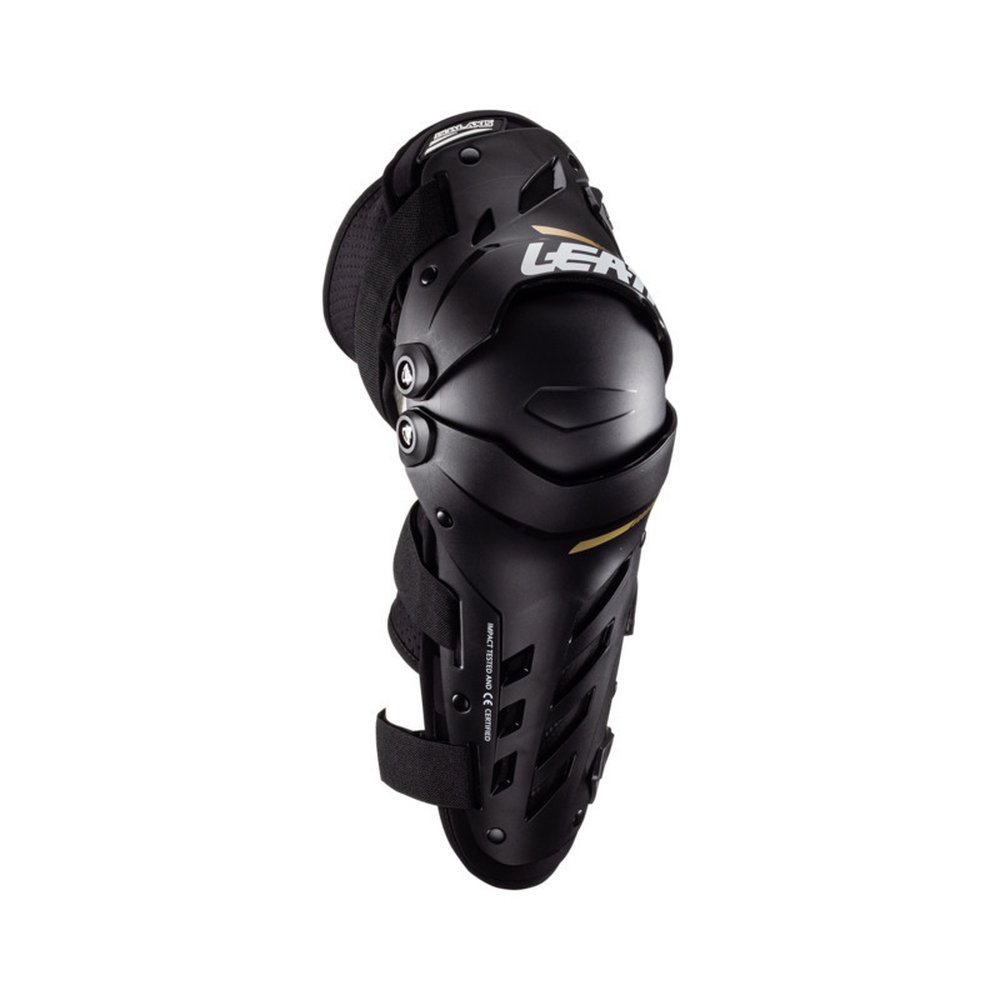 LEATT Dual Axis Motocross Knieprotektoren schwarz
