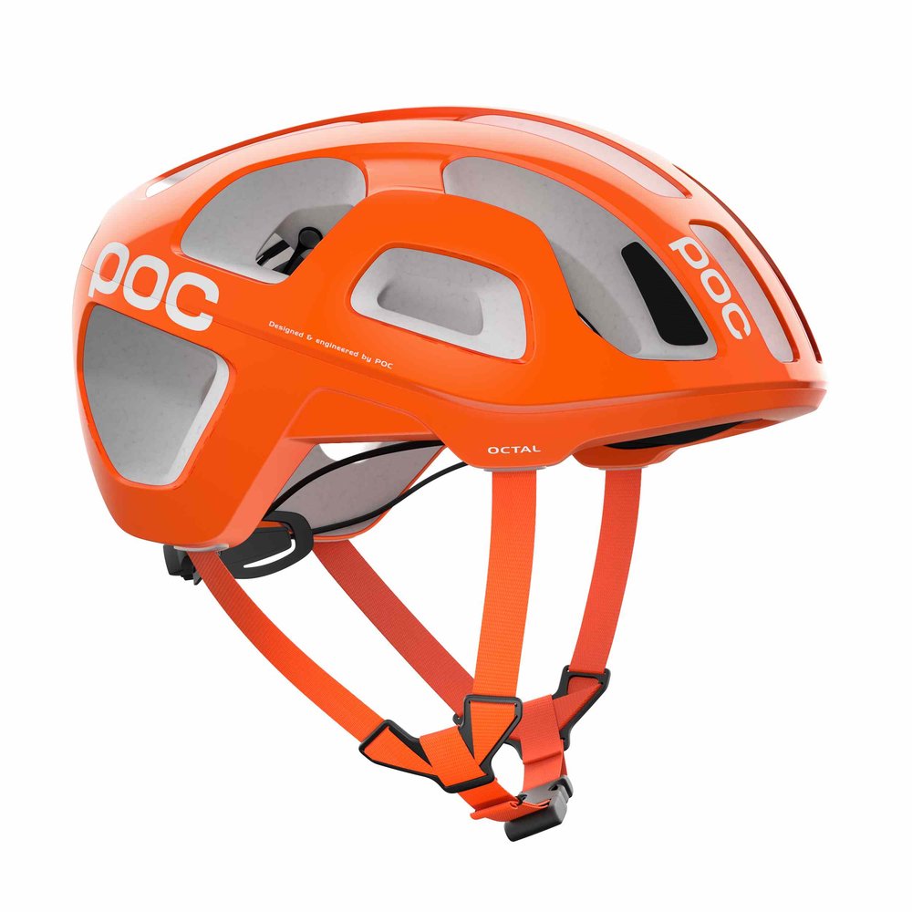 POC Octal MIPS Gravel Helm Fluorescent Orange AVIP