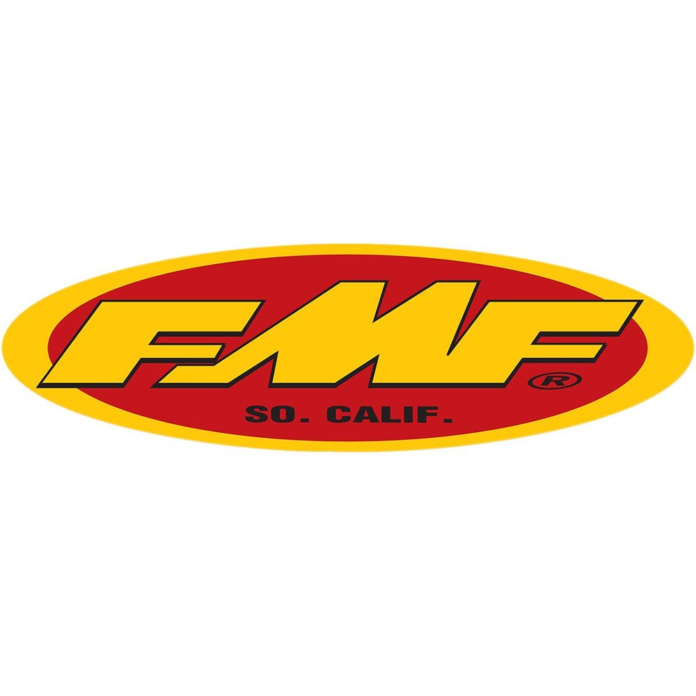 FMF Oval Promotion Sticker 12,7 Cm 5 Zoll