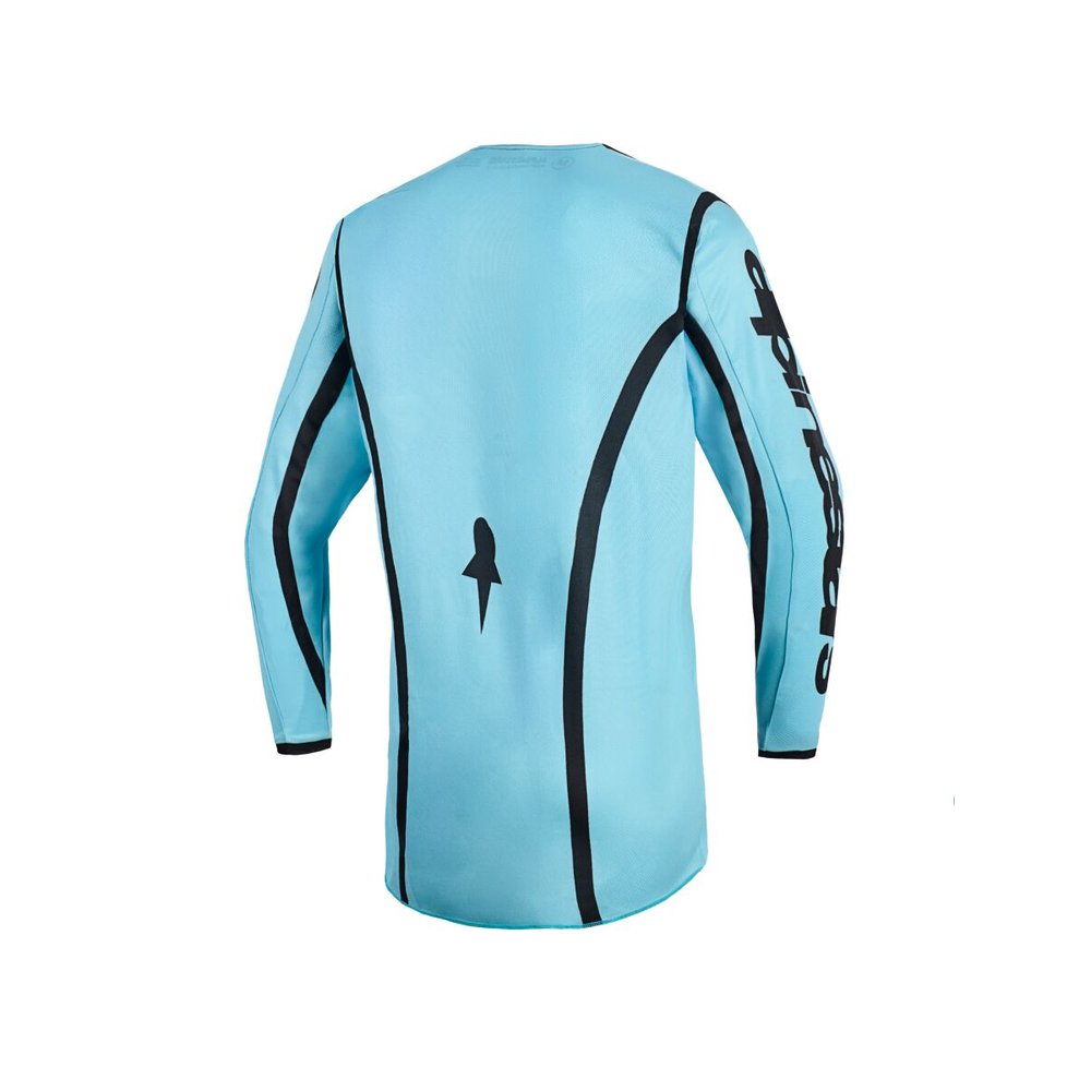 ALPINESTARS 4W Fluid Apex Frauen Jersey Tropic-schwarz ALPINESTARS 4W Fluid Apex Frauen Jersey Tropic-schwarz