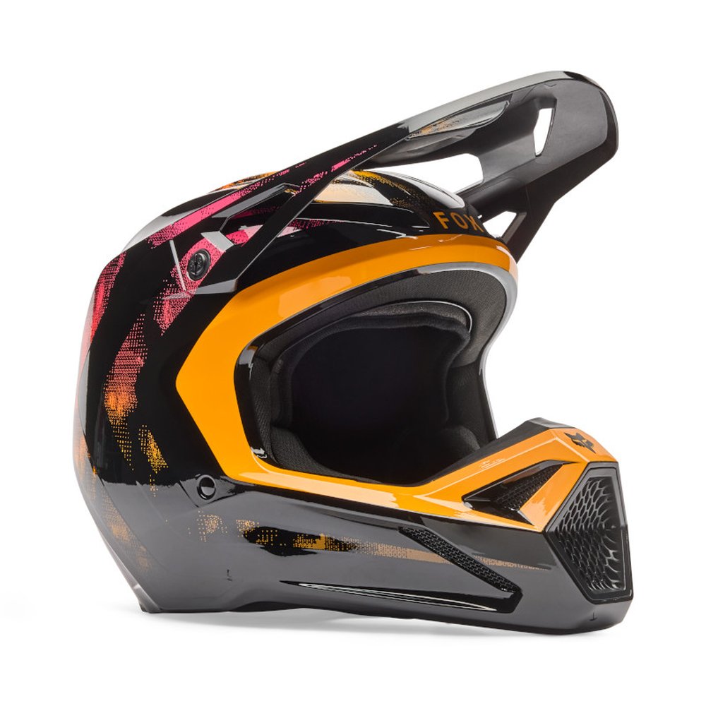 FOX V1 KAIROS Motocross Helm Tangerine