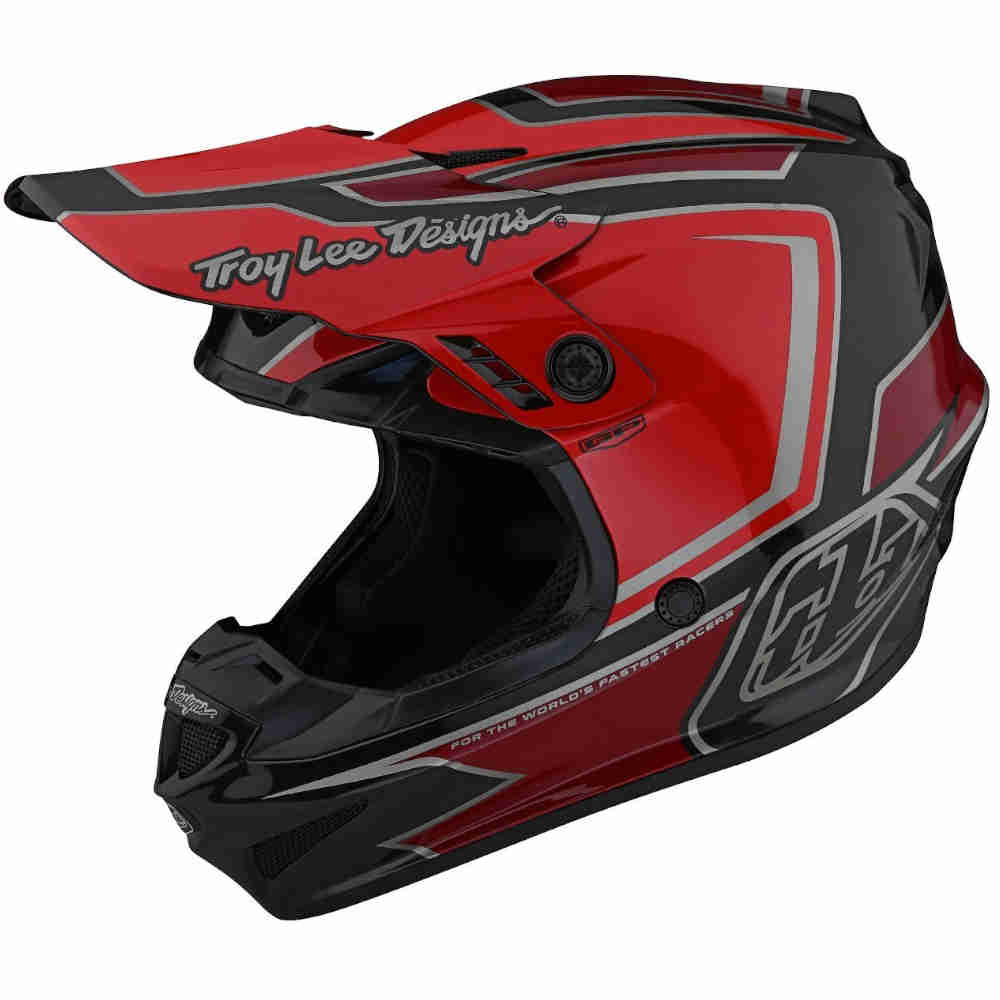 TROY LEE DESIGNS GP RITN Motocross Helm rot TROY LEE DESIGNS GP RITN Motocross Helm rot