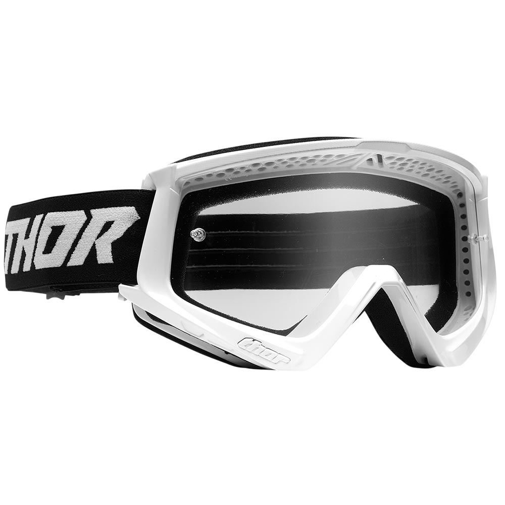 THOR Combat weiss Brille klar