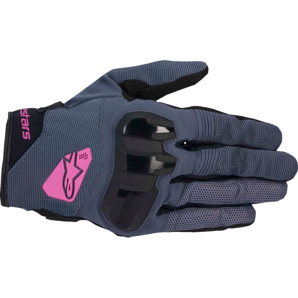 ALPINESTARS Stella Damen Chrome Handschuhe asphalt schwarz lila ALPINESTARS Stella Damen Chrome Handschuhe asphalt schwarz lila