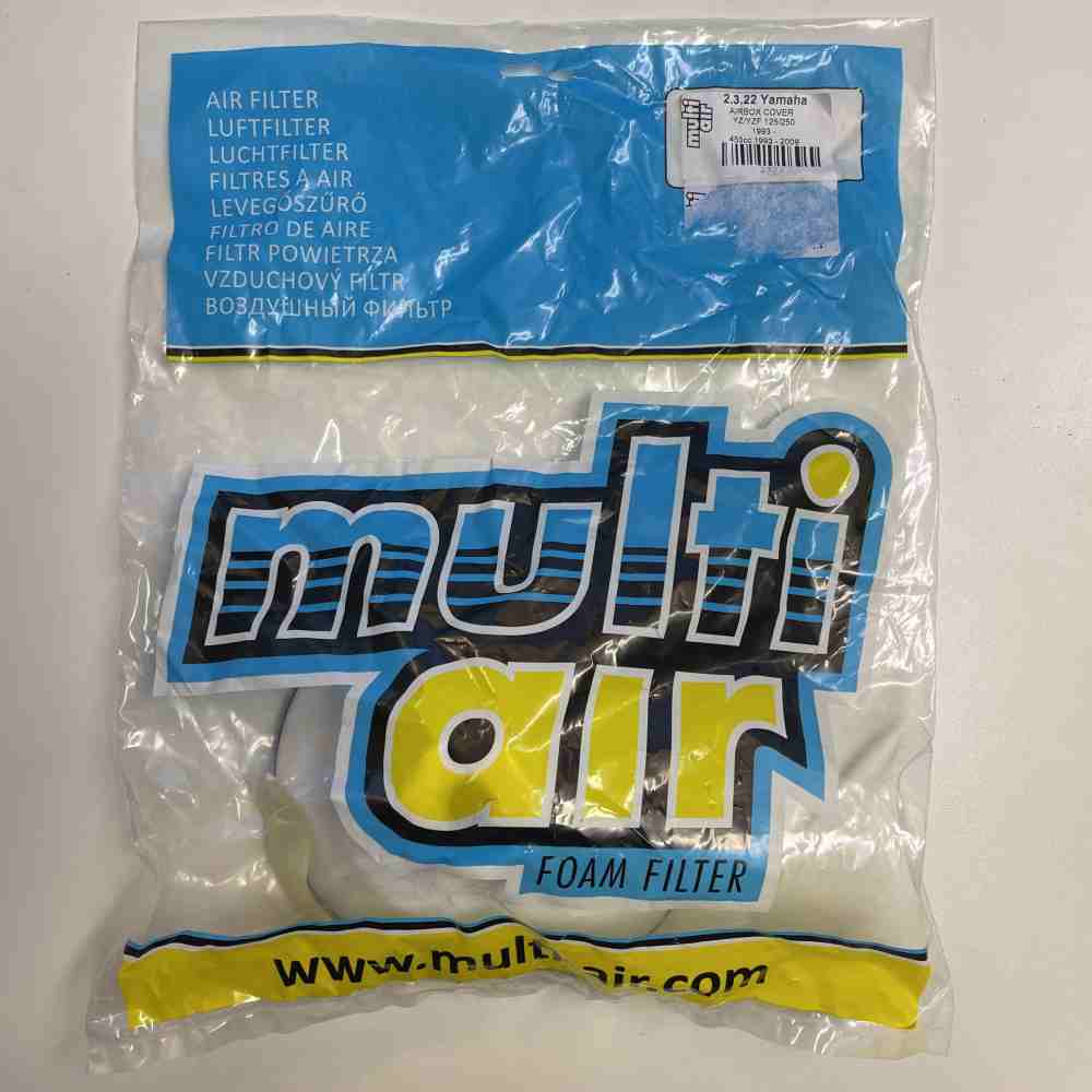 MULTI AIR 2.3.22 Luftfilterabdeckung passend für Yamaha YZ/YZF 125/250 450cc