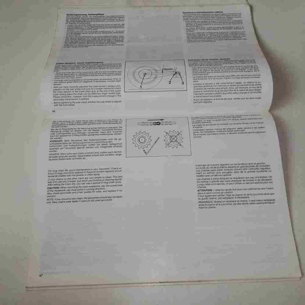 KTM 500/600 D-XC E-XC Motocross-Enduro 3.201.65 10.90 Motorrad-Handbuch gebraucht