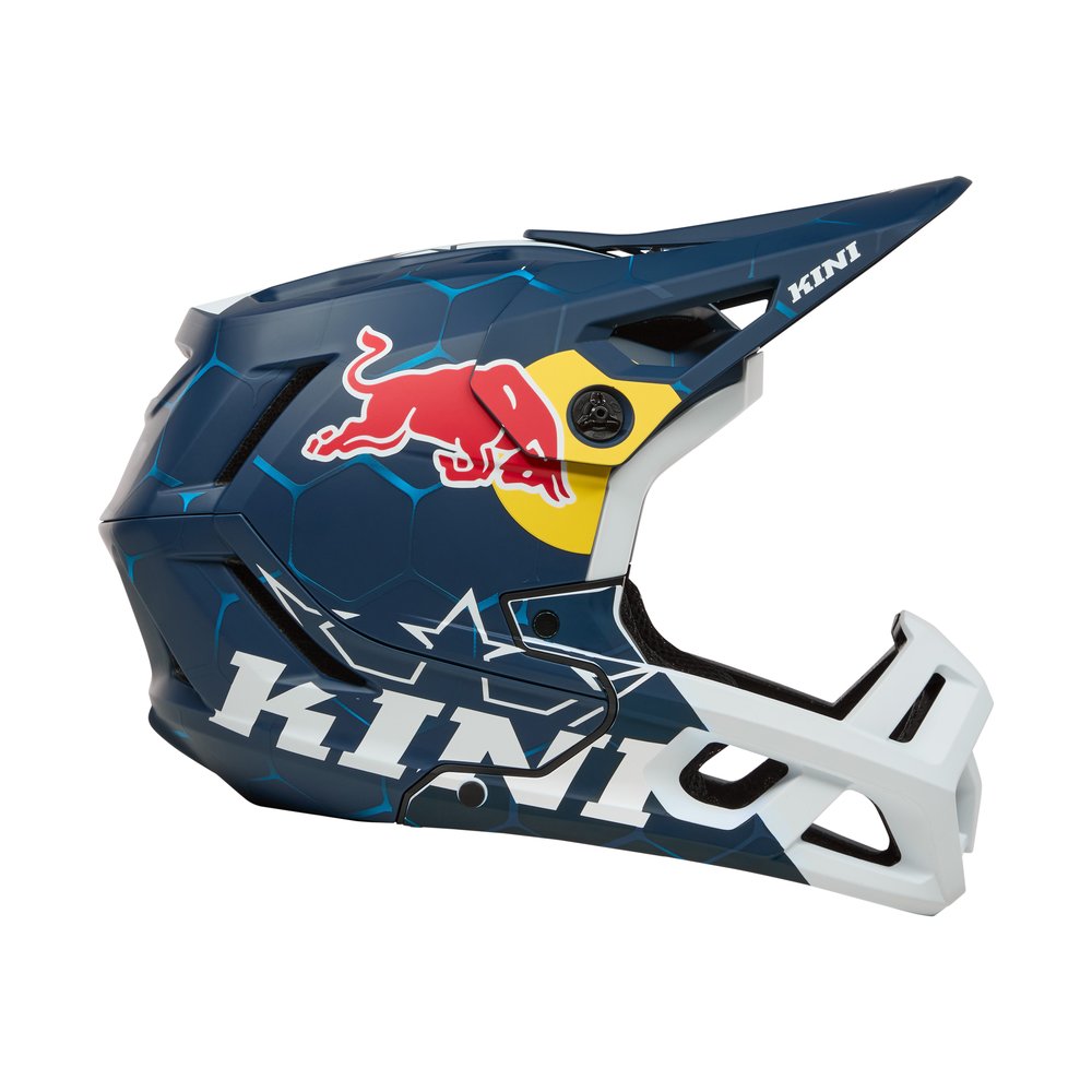 KINI RED BULL EC MTB Helm 1.0 blau/weiss KINI RED BULL EC MTB Helm 1.0 blau/weiss
