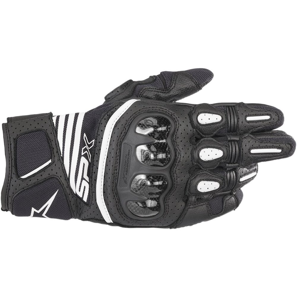 ALPINESTARS SPX Air Carbon V2 Motorrad Handschuhe schwarz ALPINESTARS SPX Air Carbon V2 Motorrad Handschuhe schwarz