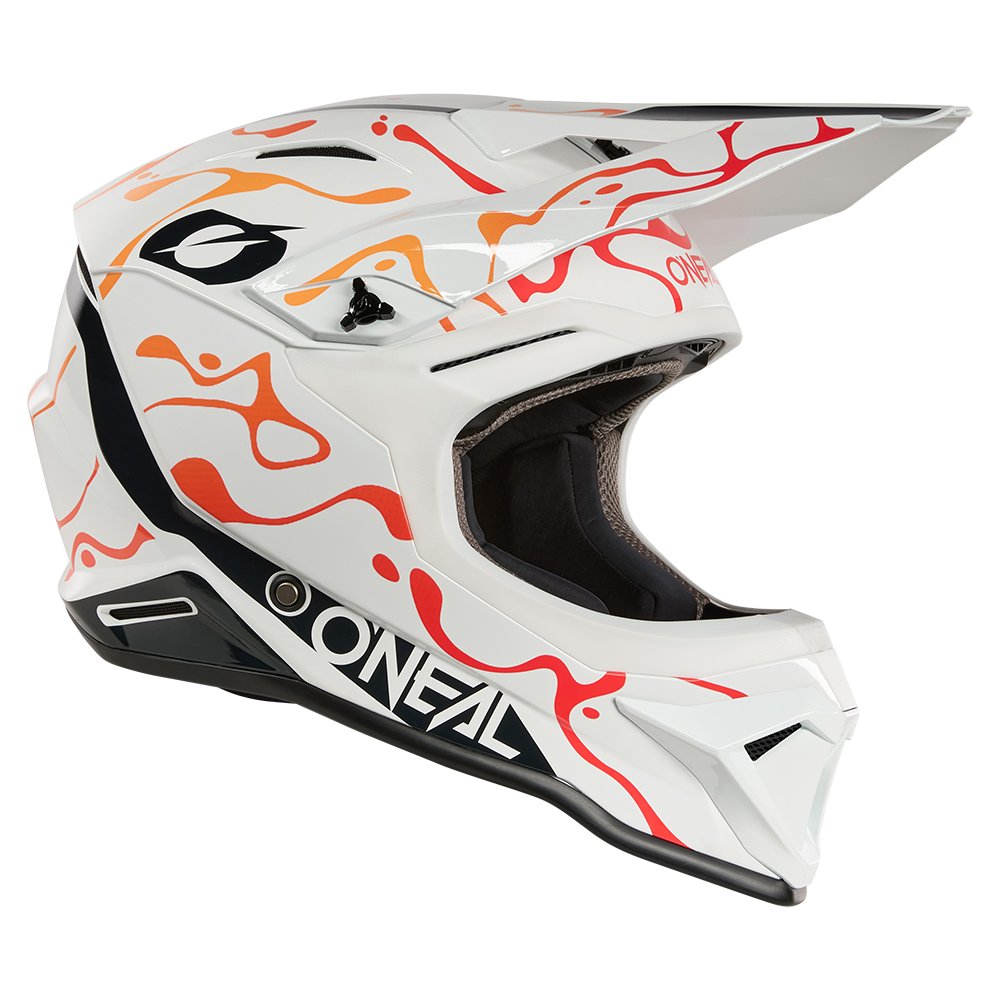 ONEAL 1SRS Motocross Helm Splash weiss/orange