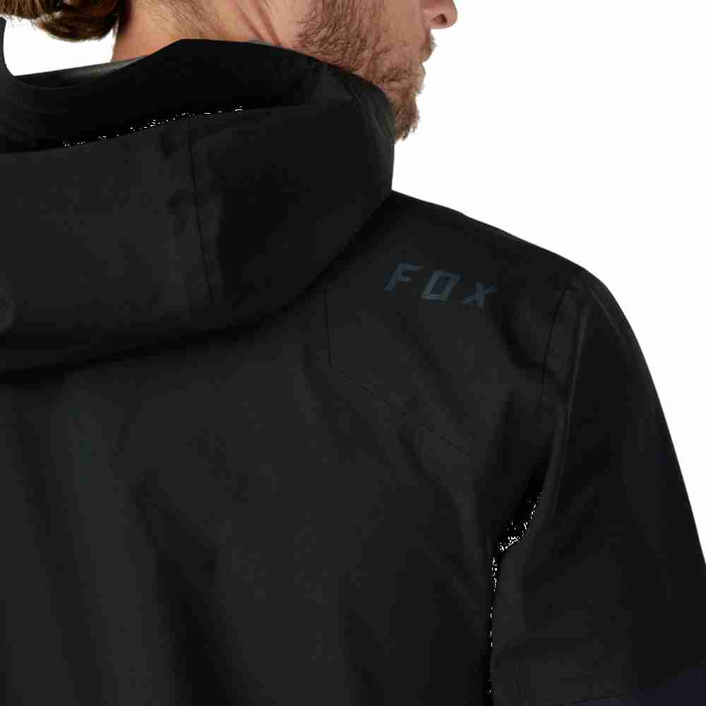 FOX DEFEND 3L WATER JACKET Regenjacke Schwarz
