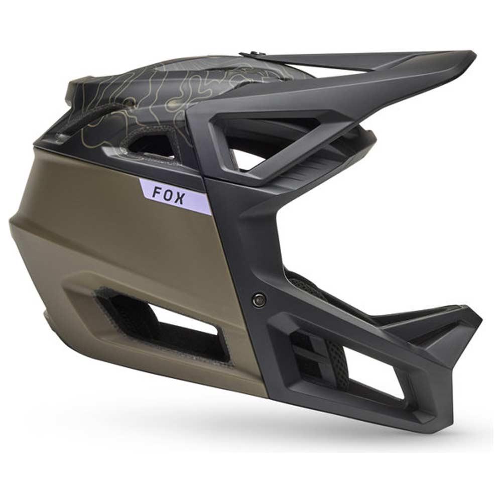 FOX PROFRAME FREQUENCY Fullface Enduro Helm Military