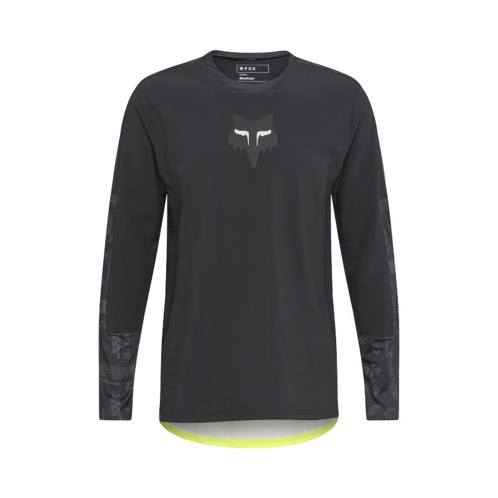 FOX DEFEND THERMAL JERSEY LUNAR SE Schwarz