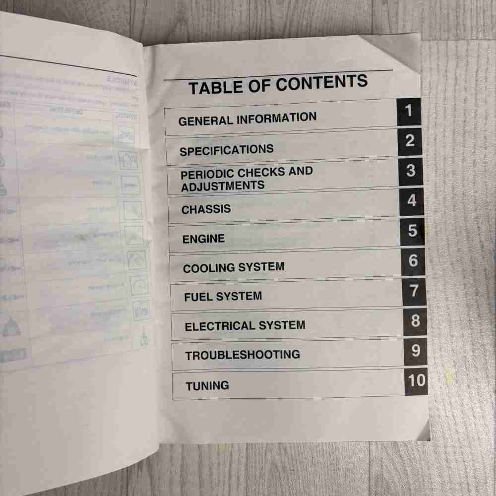 YAMAHA YZ250F YZ250FH 2017 1SM-28199-81 Motorrad-Handbuch gebraucht