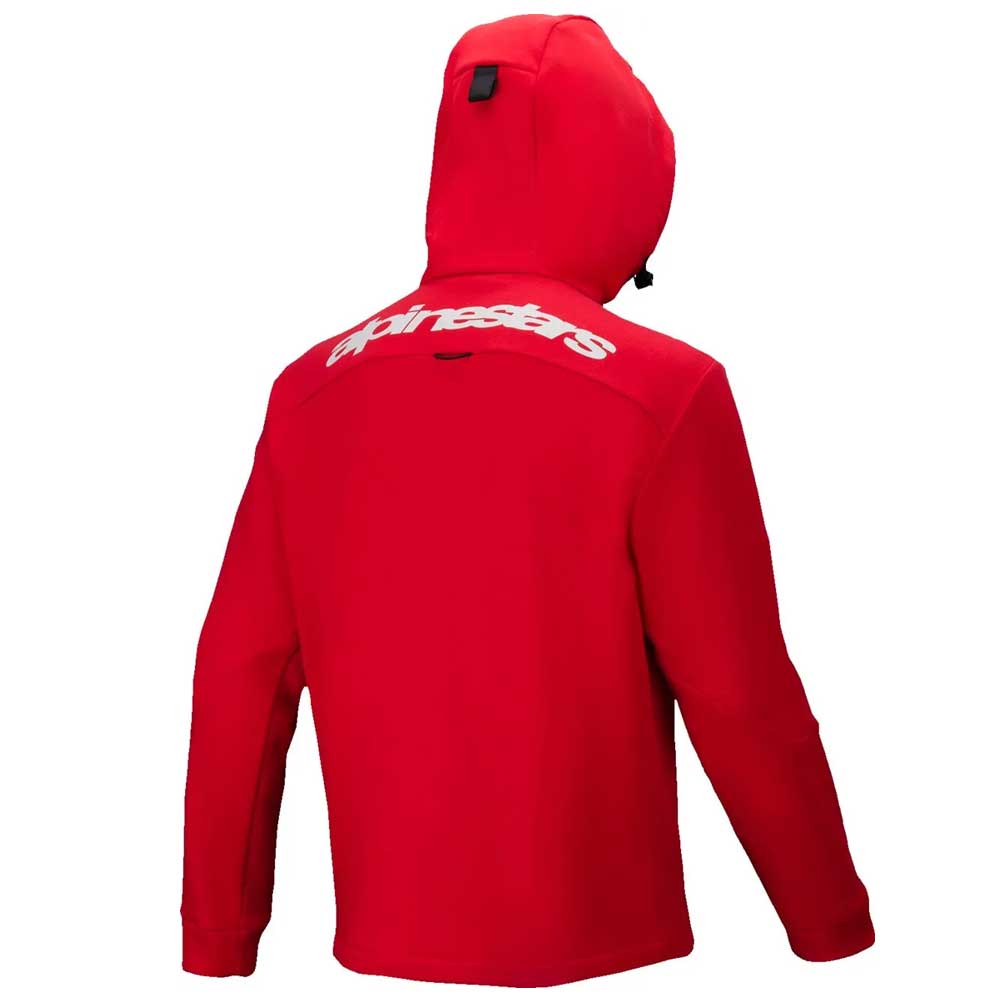 ALPINESTARS Racer MX Fleece Zip-Hoodie rot