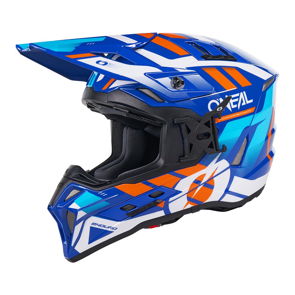 ONEAL EX-SRS Motocross Helm Dust blau/orange