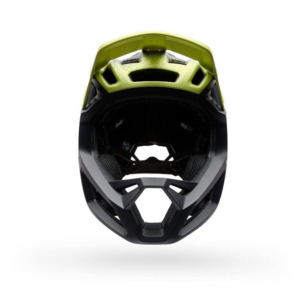 FOX PROFRAME RS AURA CE Fullface MTB Helm Limestone