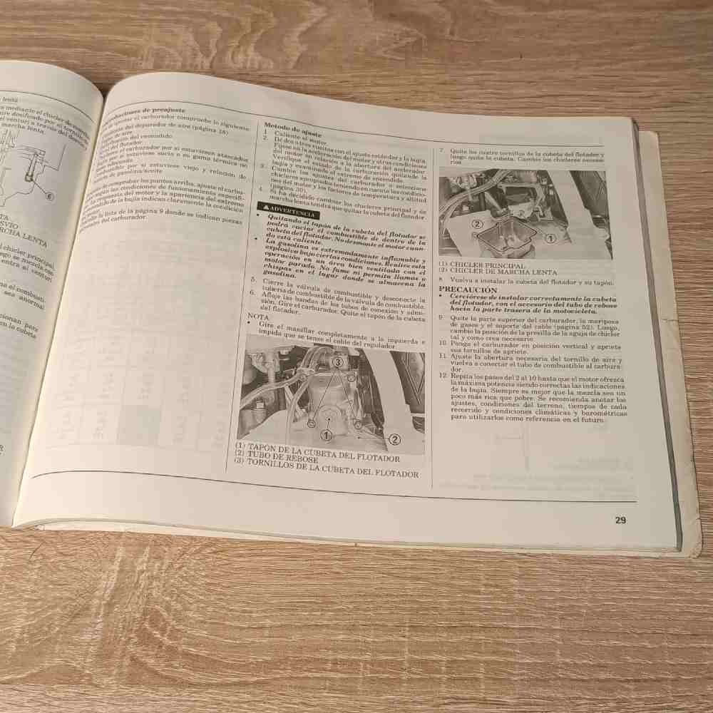 HONDA CR250R 1994 69KZ3600 00X69-KZ3-6000 Motorrad-Handbuch gebraucht