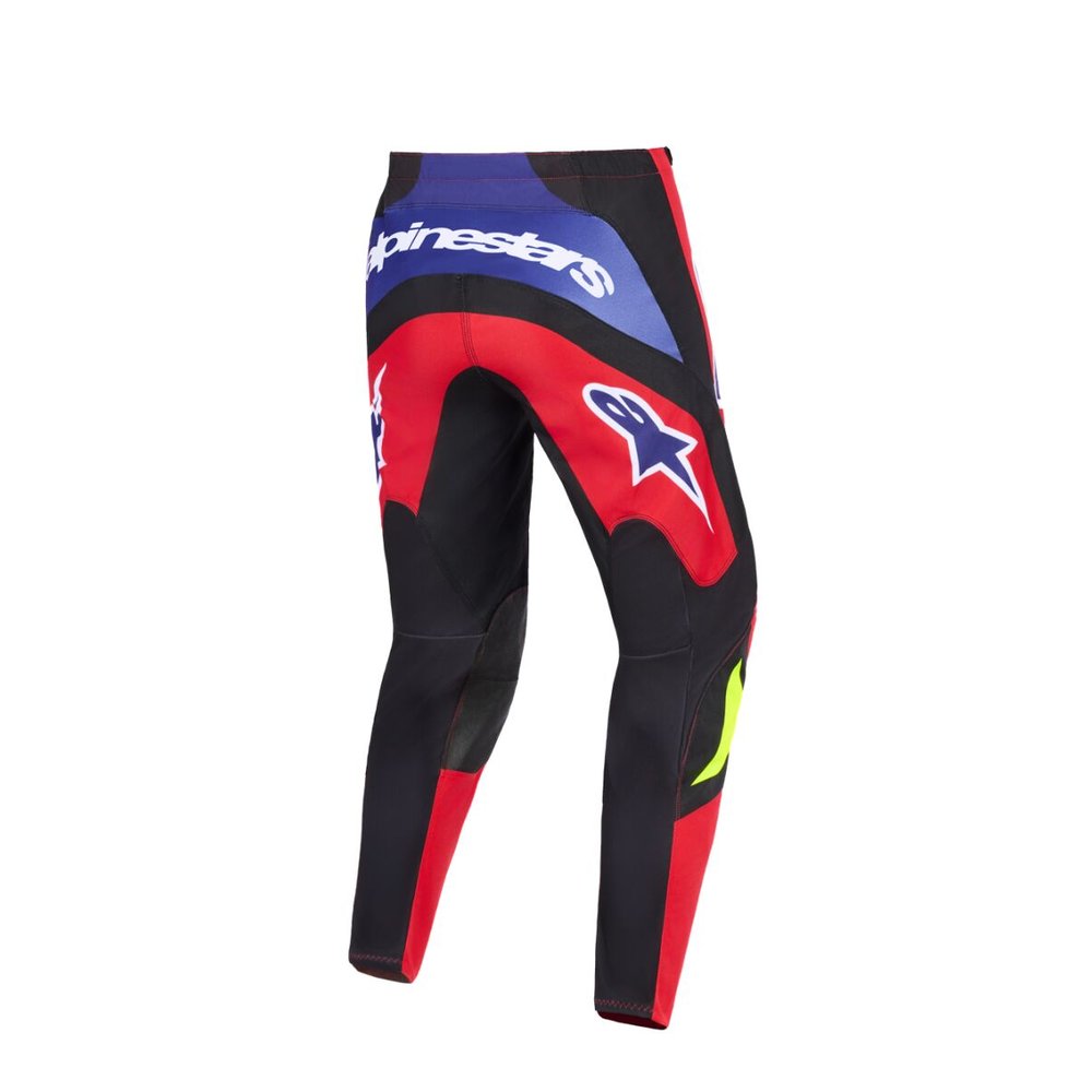 ALPINESTARS Fluid Grid Motocross Hose rot/schwarz/lila ALPINESTARS Fluid Grid Motocross Hose rot/schwarz/lila